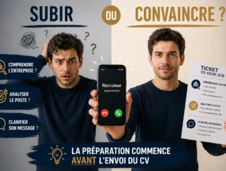 Subir ou convaincre ? Ta préparation commence avant l’envoi de ton CV.