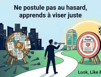 Stratégie Look Like Match pour apprendre à cibler les offres d'emploi en choisissant son futur employeur avec méthode, lucidité et stratégie.